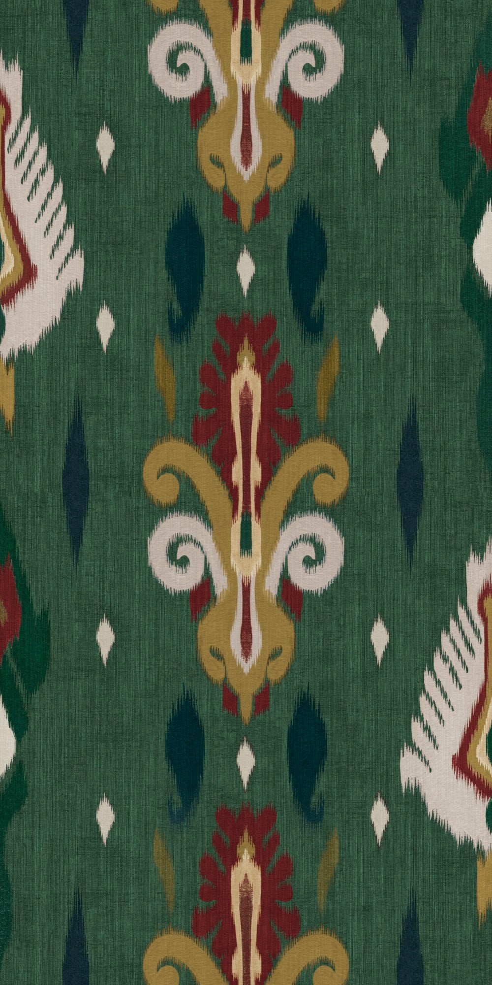 Sumba Green Ikart Outdoor II Fabric by Coordonné