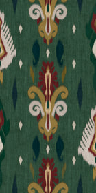 Sumba Green Ikart Outdoor II Fabric by Coordonné