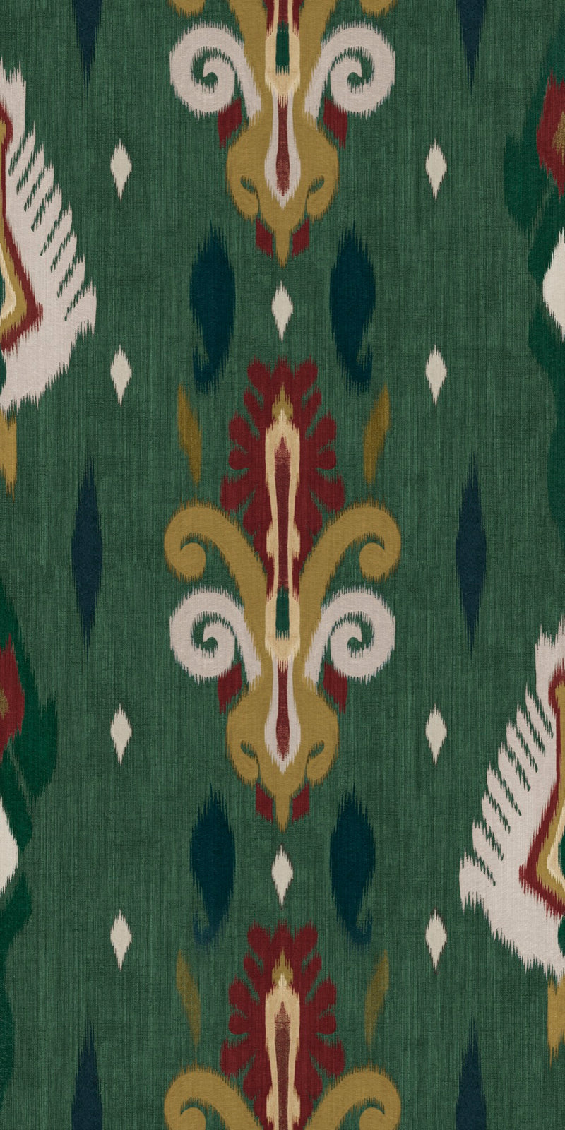 Sumba Green Ikart Outdoor II Fabric by Coordonné