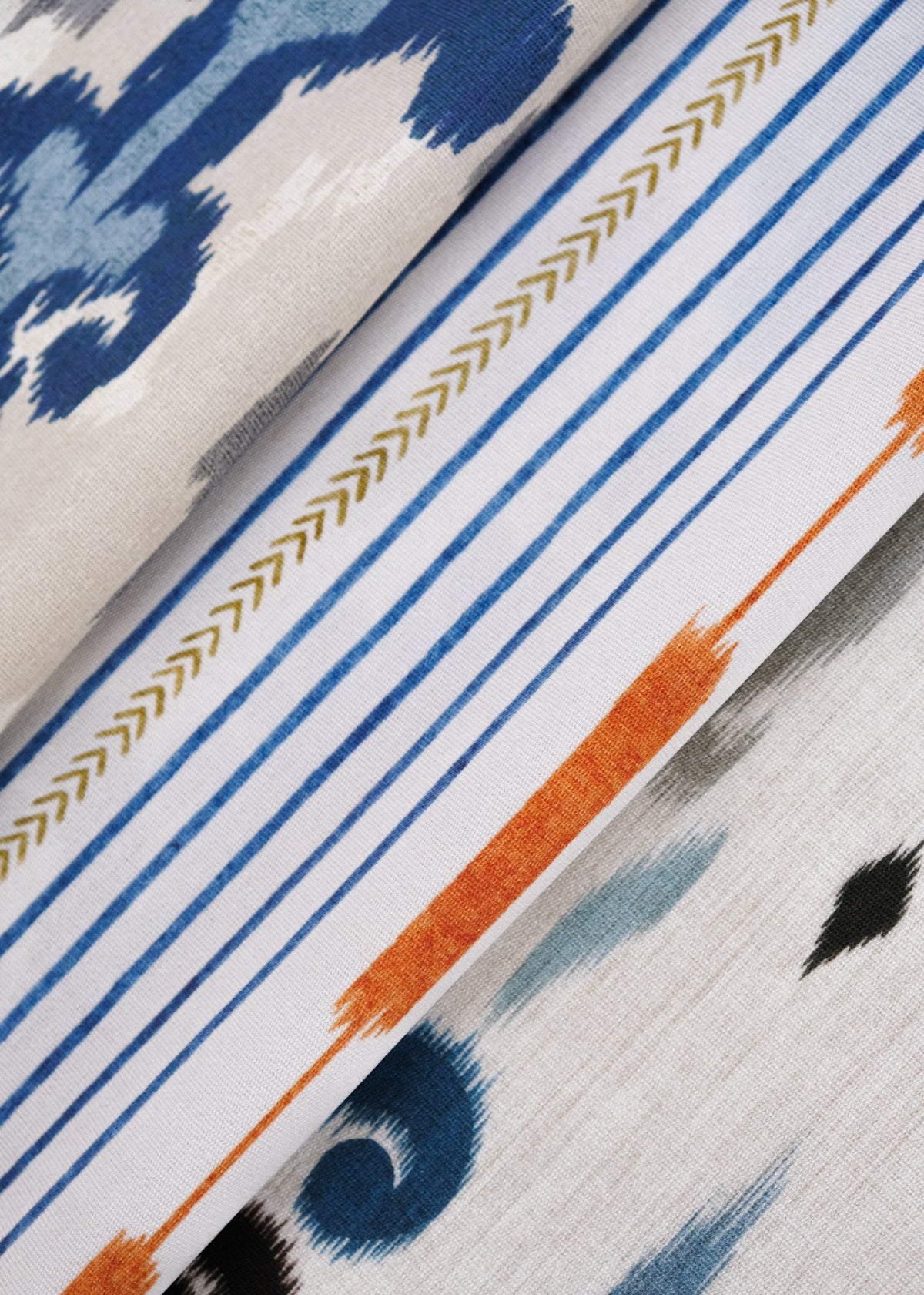 Sumba White Ikart Outdoor II Fabric by Coordonné