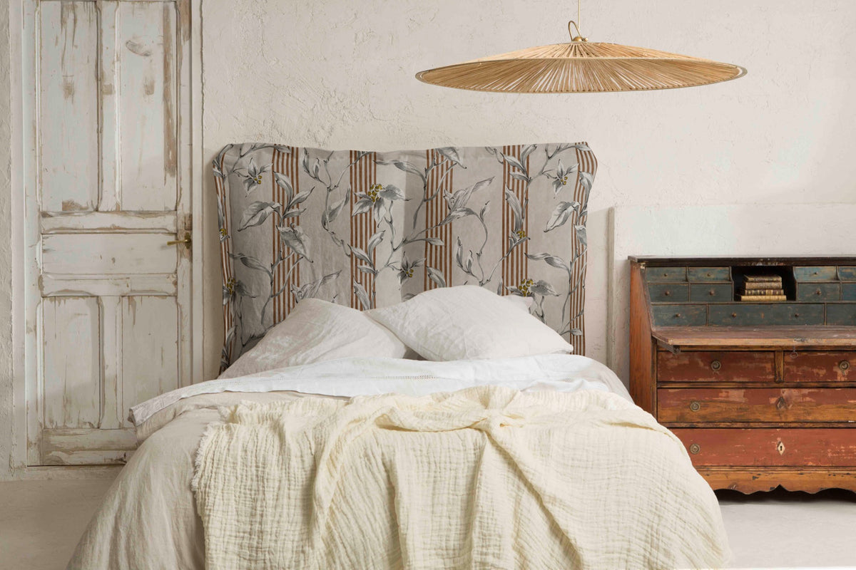 Trepadora Plata Palacio de Cristal Fabric by Coordonné