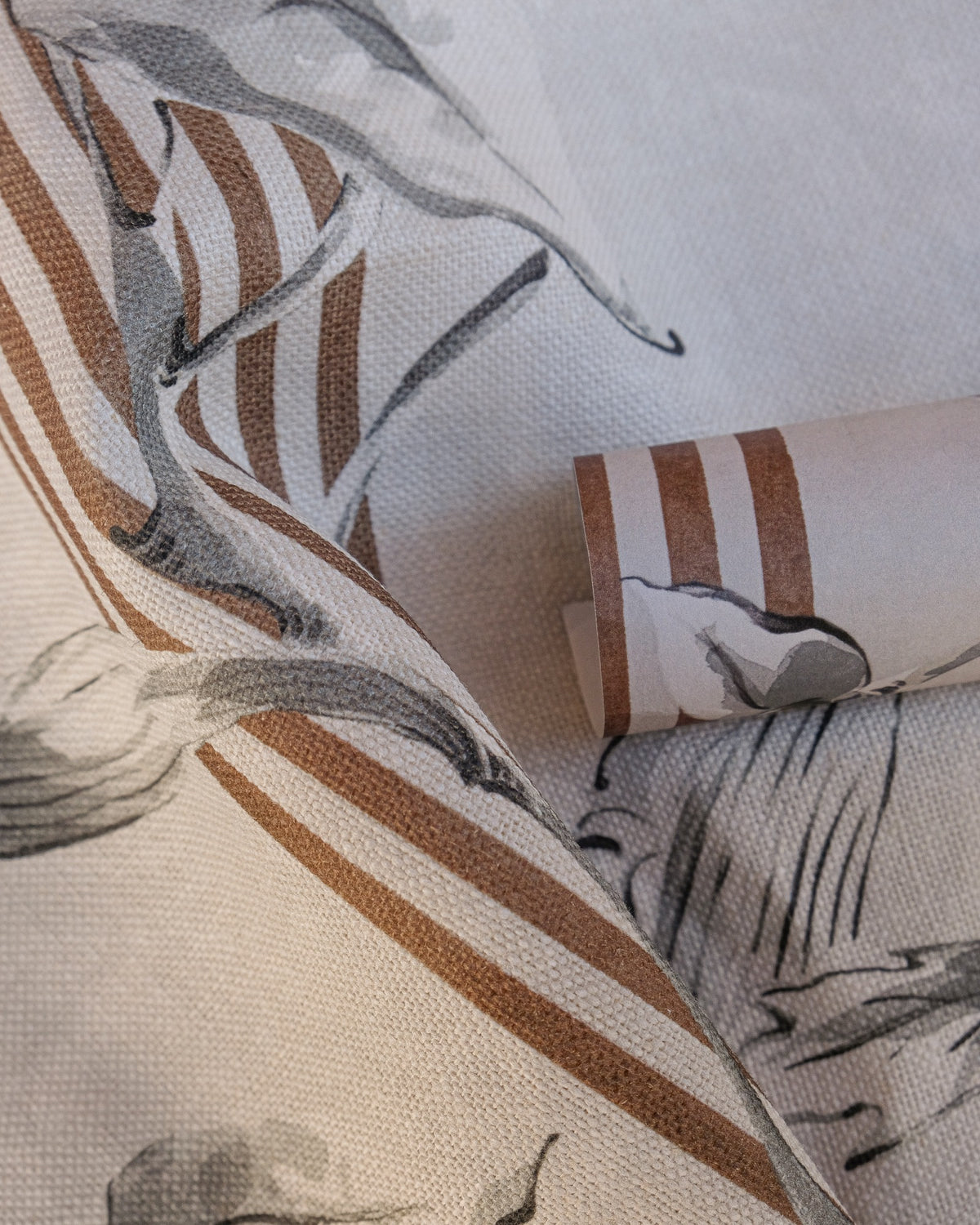 Trepadora Plata Palacio de Cristal Fabric by Coordonné