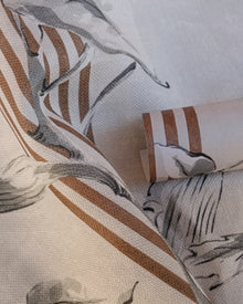 Trepadora Plata Palacio de Cristal Fabric by Coordonné