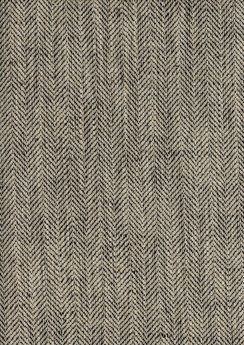 Twill Black Piccadilly Fabric by Coordonné