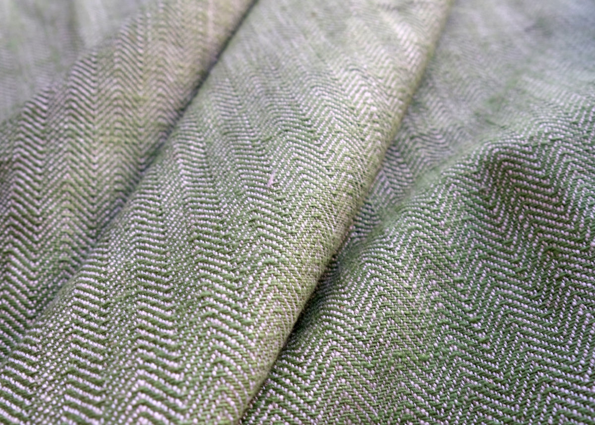 Twill Green Piccadilly Fabric by Coordonné