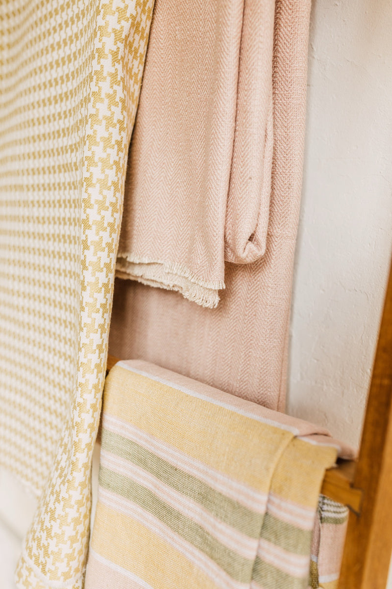 Twill Pink Piccadilly Fabric by Coordonné