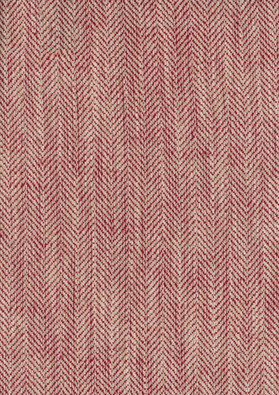 Twill Red Piccadilly Fabric by Coordonné