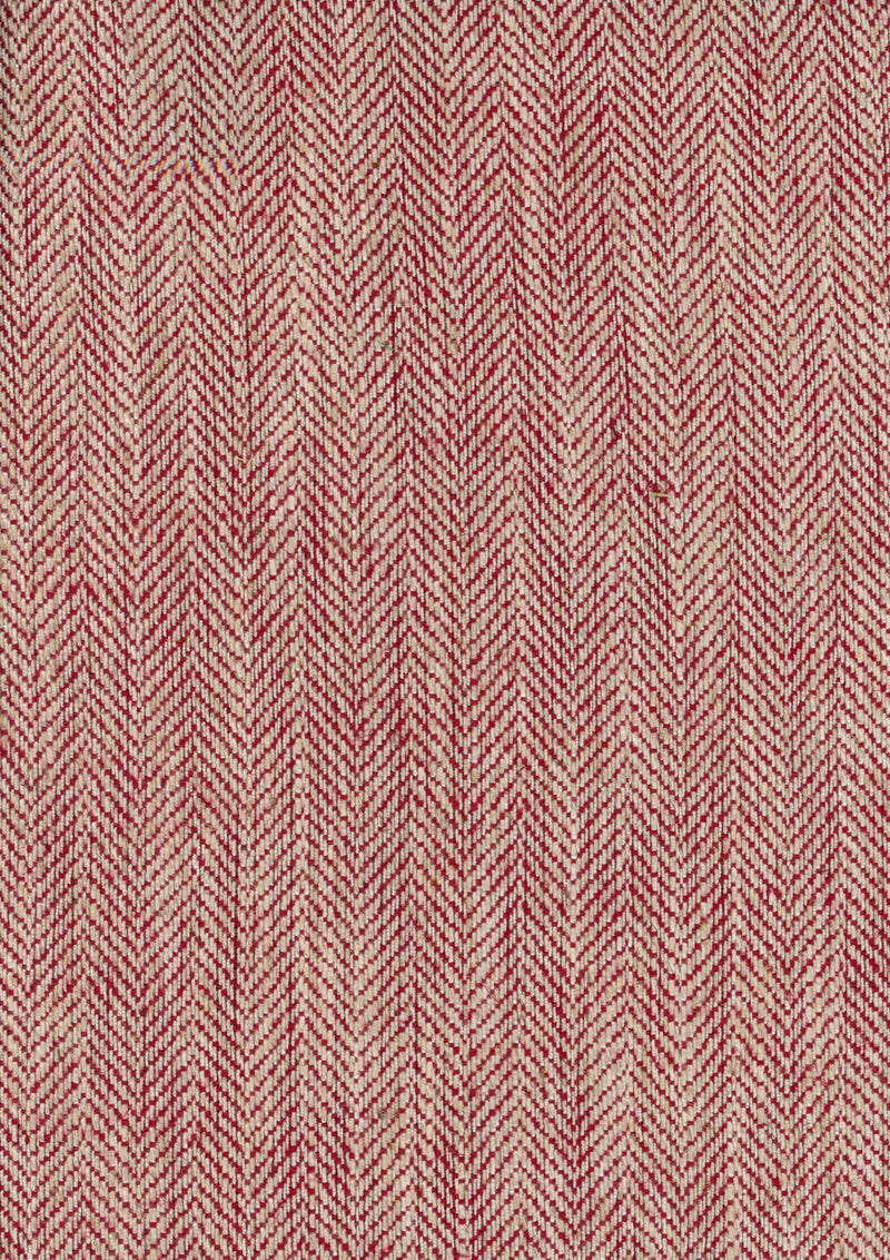 Twill Red Piccadilly Fabric by Coordonné