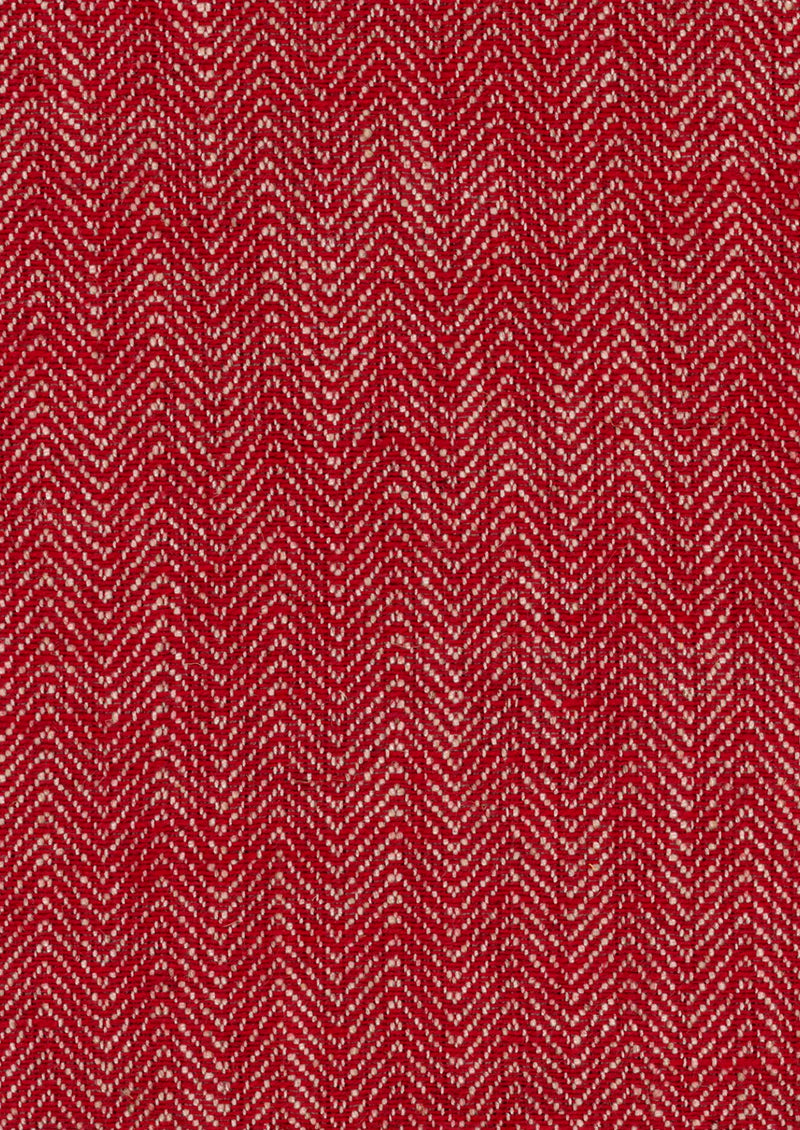 Twill Red Piccadilly Fabric by Coordonné