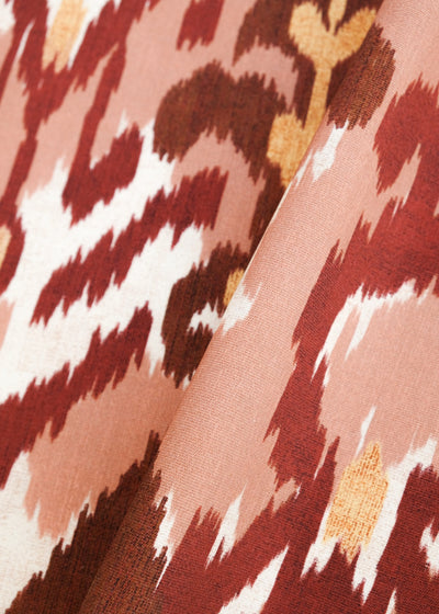 Uzbek Clay Ikart Outdoor II Fabric by Coordonné