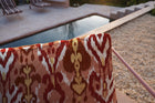 Uzbek Clay Ikart Outdoor II Fabric by Coordonné