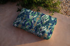 Uzbek Green Ikart Outdoor II Fabric by Coordonné