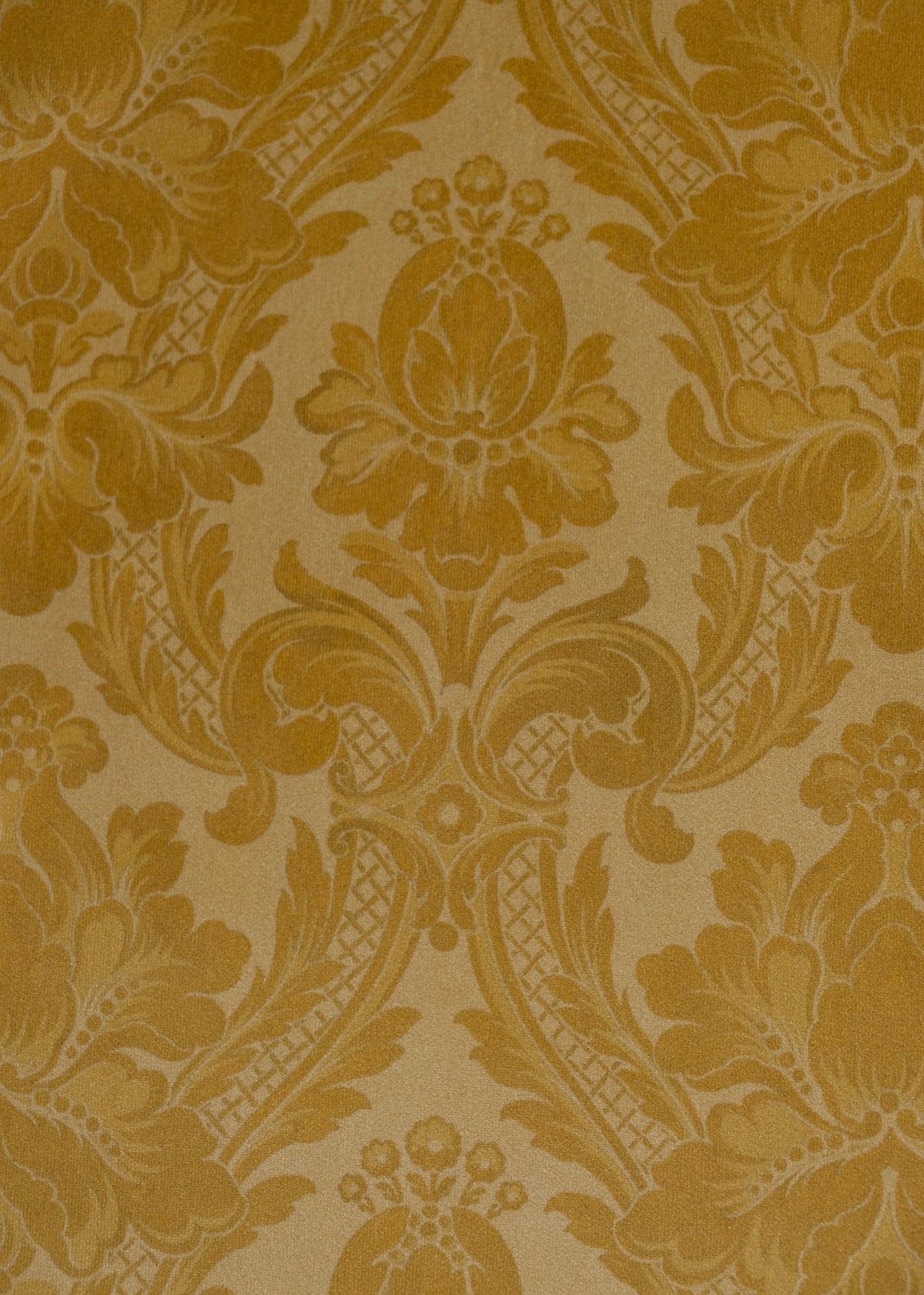 Venetian Damask Curry Damaskus Fabric by Coordonné