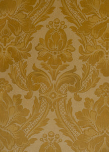 Venetian Damask Curry Damaskus Fabric by Coordonné
