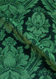 Venetian Damask Emerald Damaskus Fabric by Coordonné