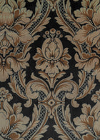 Venetian Damask Onyx Damaskus Fabric by Coordonné