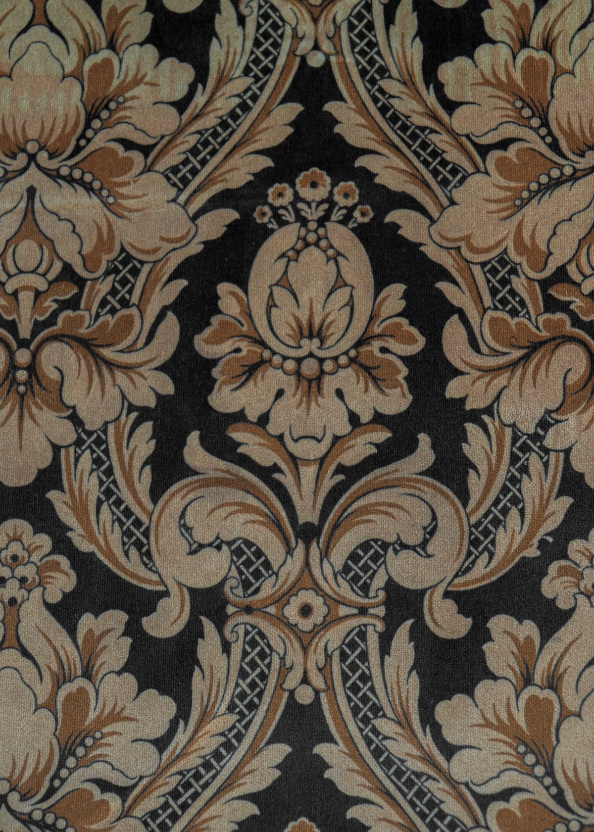Venetian Damask Onyx Damaskus Fabric by Coordonné
