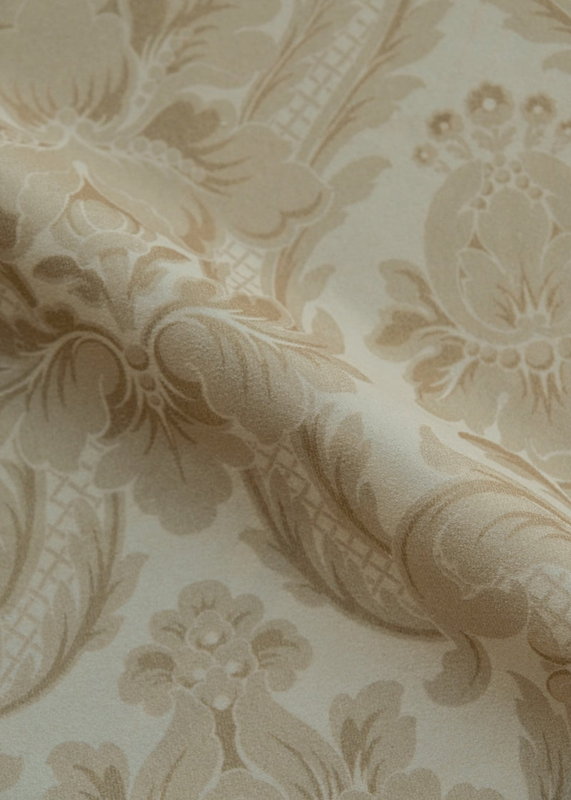 Venetian Damask Papyrus Damaskus Fabric by Coordonné