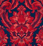 Venetian Damask Ruby Damaskus Fabric by Coordonné