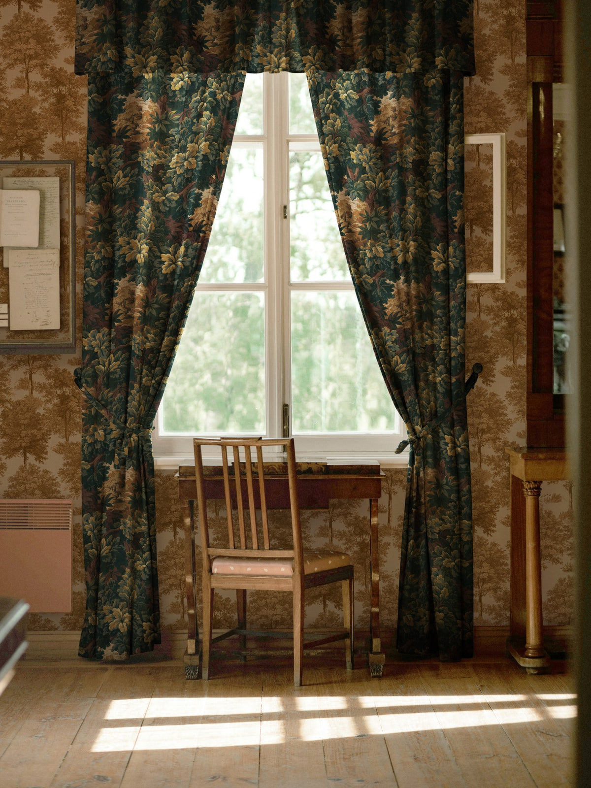 Verdure 16th Curry Verdure 16th Fabric by Coordonné