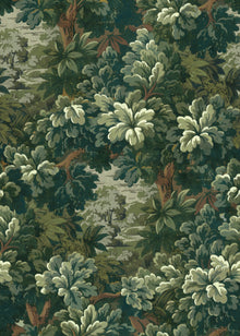 Verdure 16th Green Verdure 16th Fabric by Coordonné