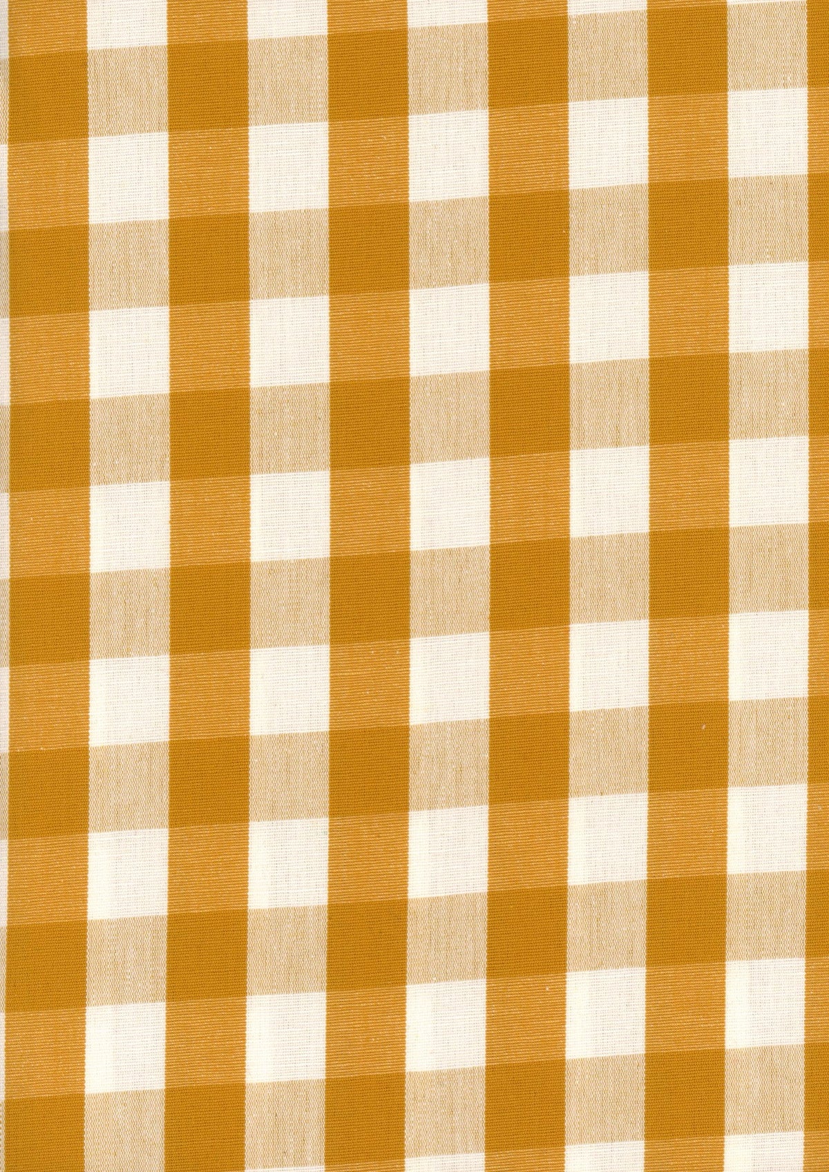 Vichy Curry Piccadilly Fabric by Coordonné