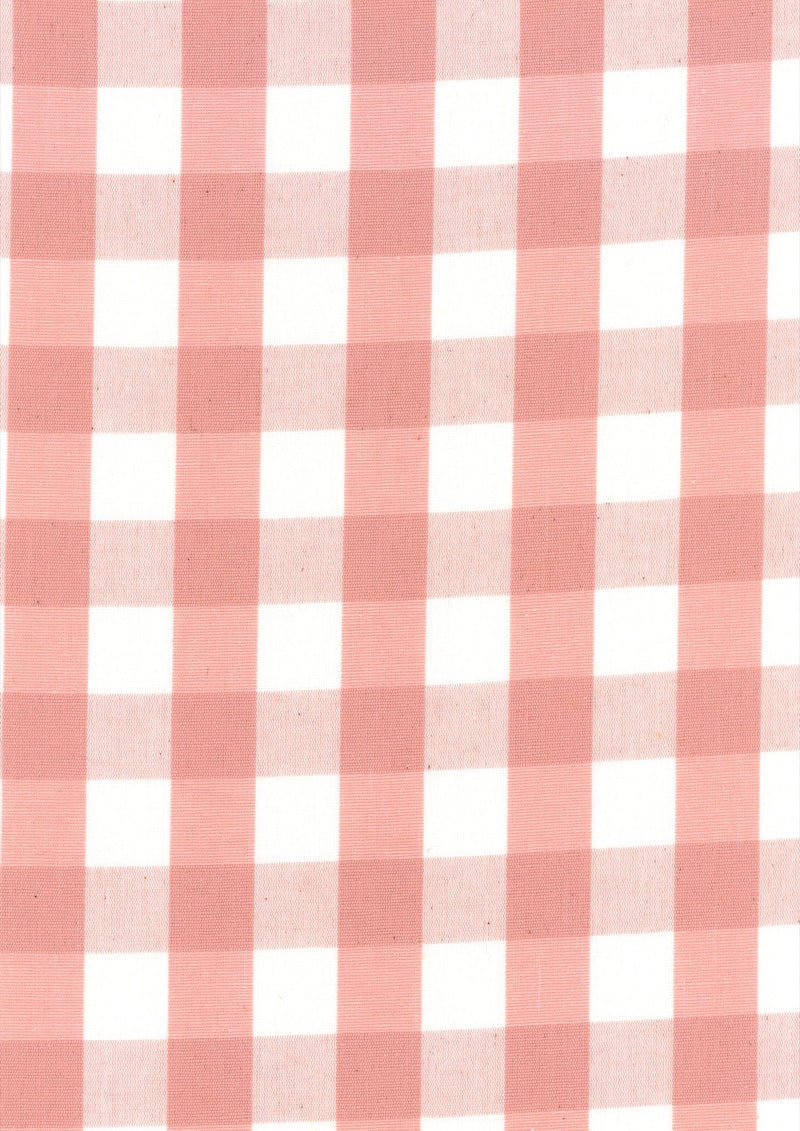 Vichy Pink Piccadilly Fabric by Coordonné