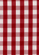 Vichy Red Piccadilly Fabric by Coordonné