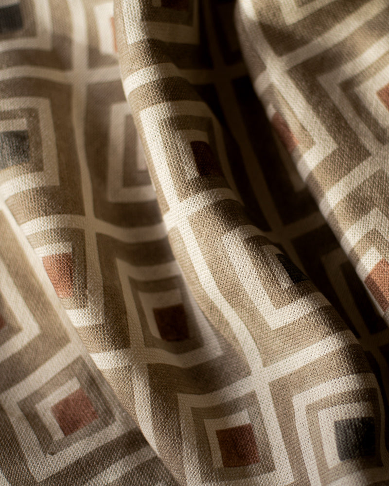 Vidriera Papiro Palacio de Cristal Fabric by Coordonné
