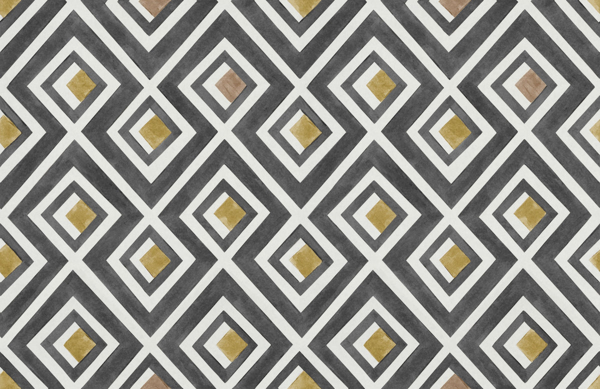 Vidriera Pizarra Palacio de Cristal Fabric by Coordonné