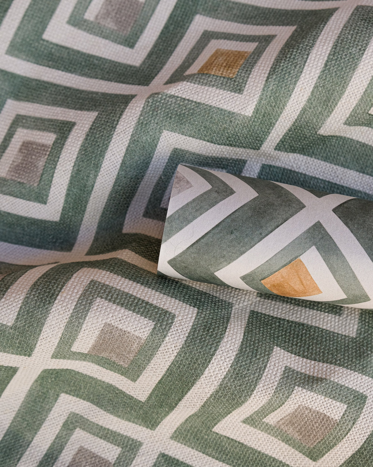 Vidriera Sage Palacio de Cristal Fabric by Coordonné