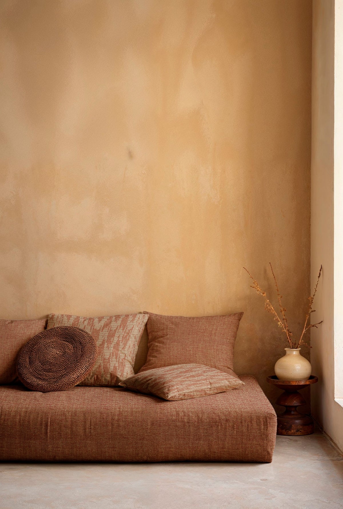 Wave Dune Clay Berber I Fabric by Coordonné