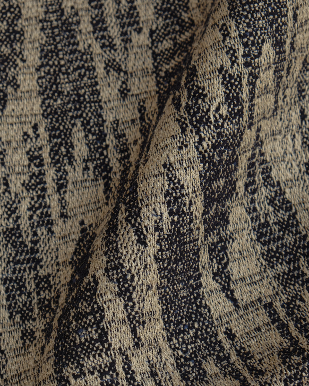 Wave Dune Night Berber I Fabric by Coordonné