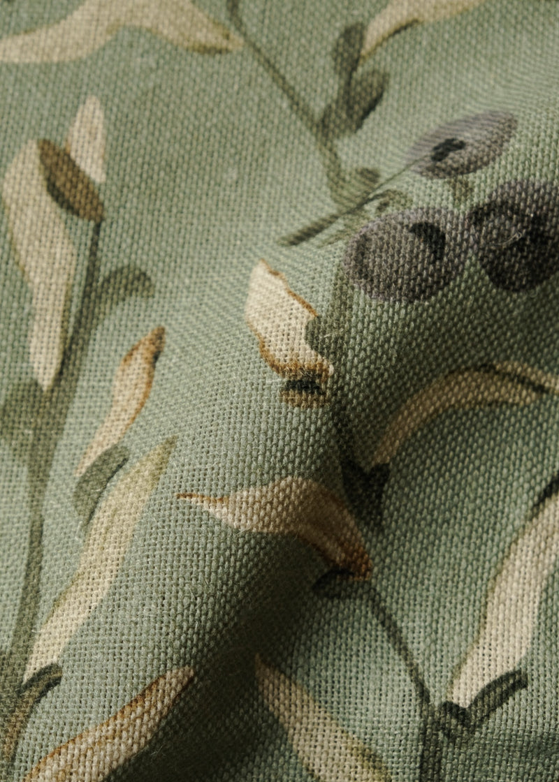 Wild Blackthorn Lagoon Cotswolds Fabric by Coordonné