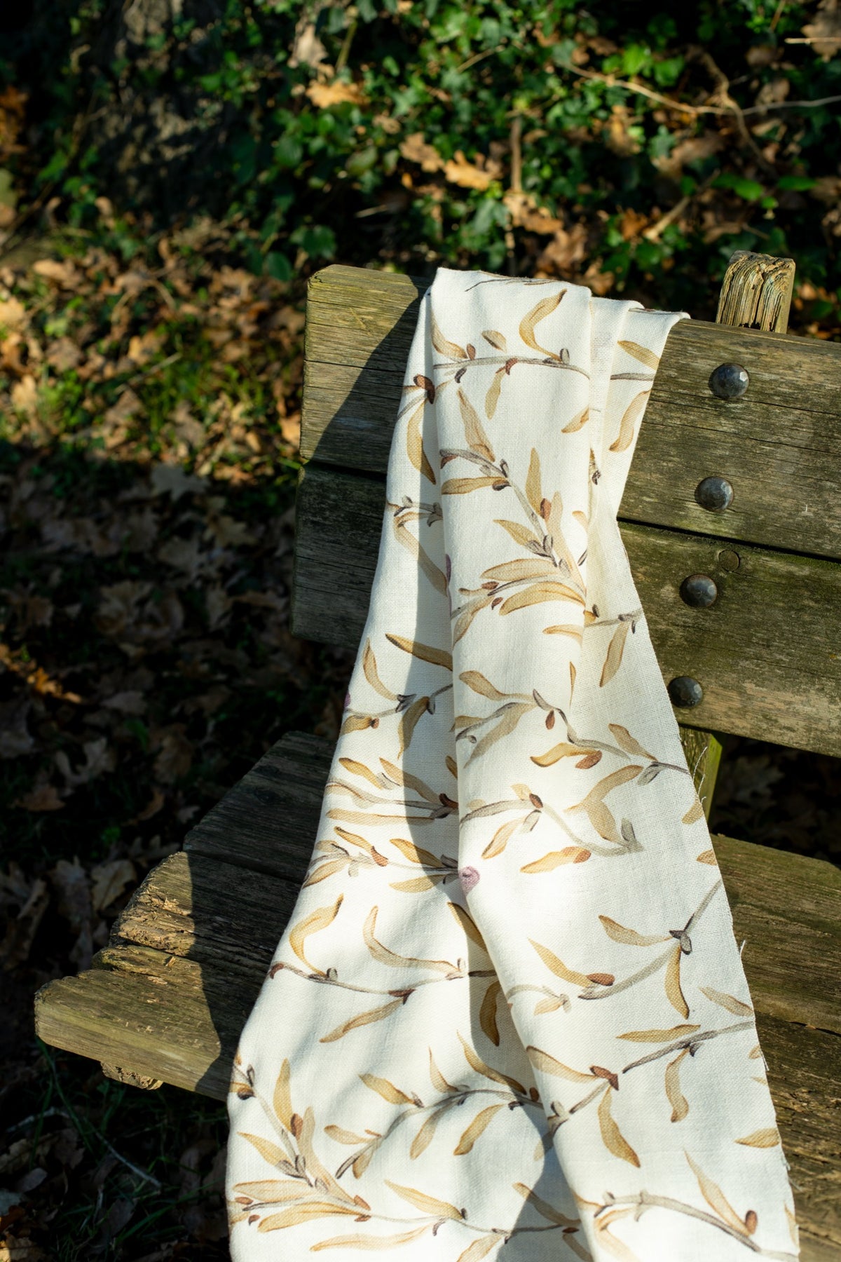 Wild Blackthorn Prune Cotswolds Fabric by Coordonné
