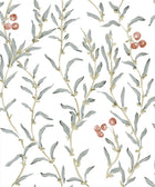 Wild Blackthorn Vermillon Cotswolds Fabric by Coordonné
