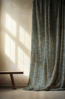 Wild Blackthorn Sapphire Cotswolds Fabric by Coordonné