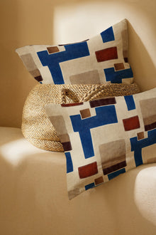 Zacatecas Indigo Sarape Fabric by Coordonné