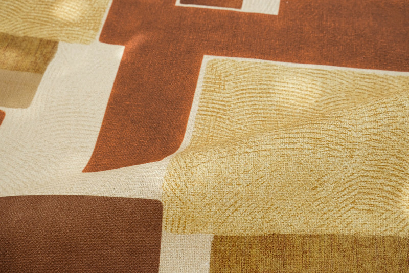 Zacatecas Terracota Sarape Fabric by Coordonné