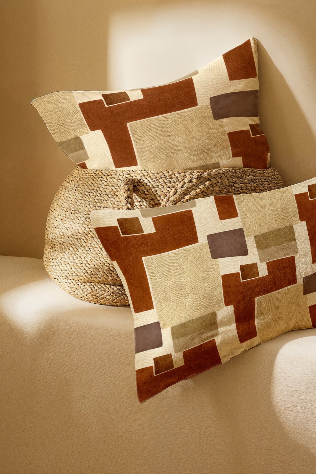 Zacatecas Terracota Sarape Fabric by Coordonné