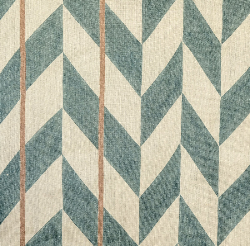 Trigo Azul Toscana Fabric by Coordonné