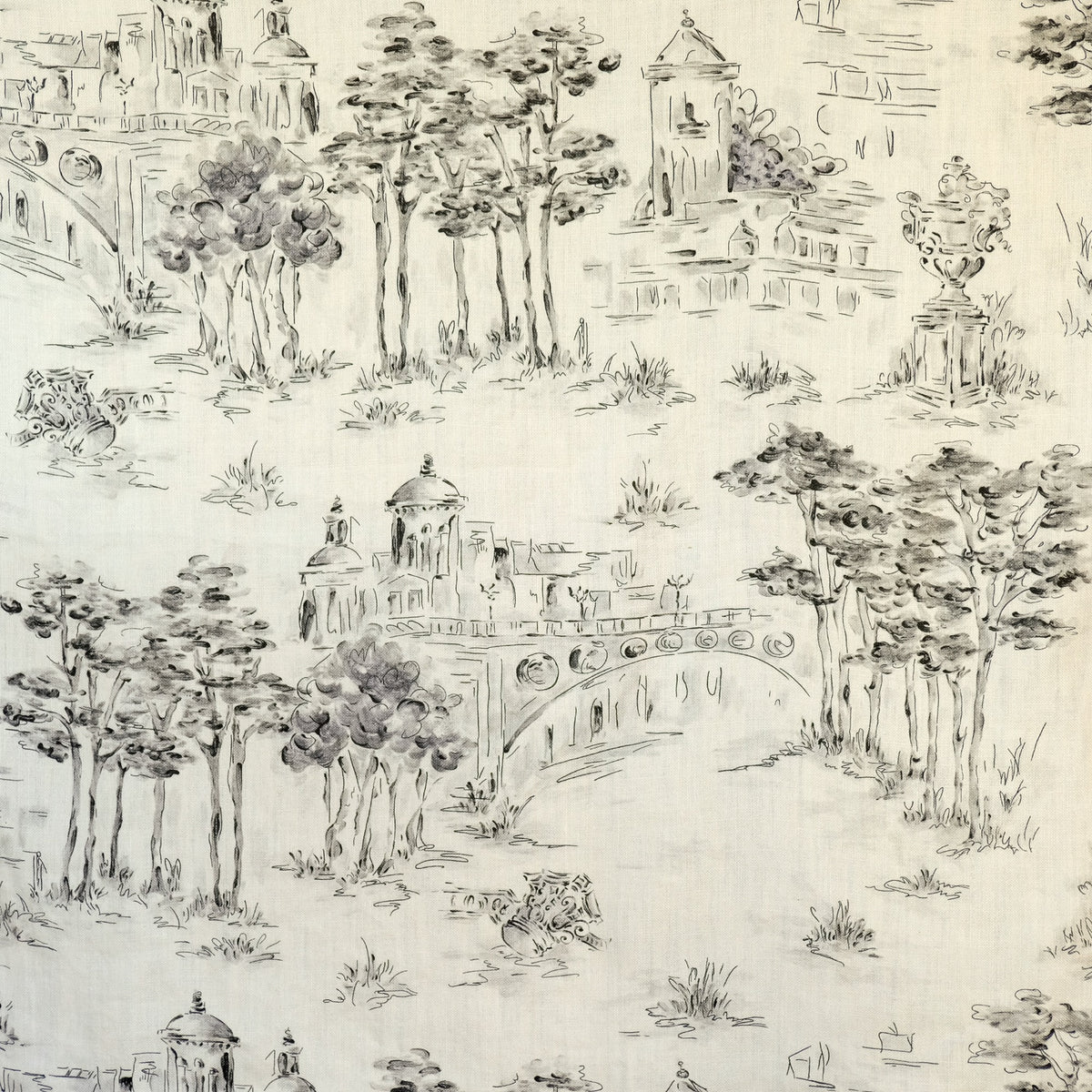 Palazzo Negro Toscana Fabric by Coordonné