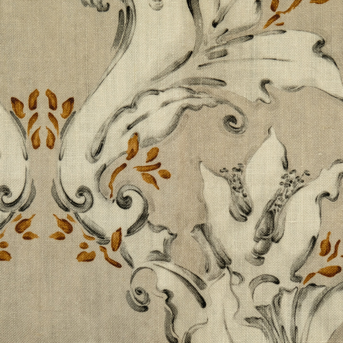 Nouveau Plata Toscana Fabric by Coordonné