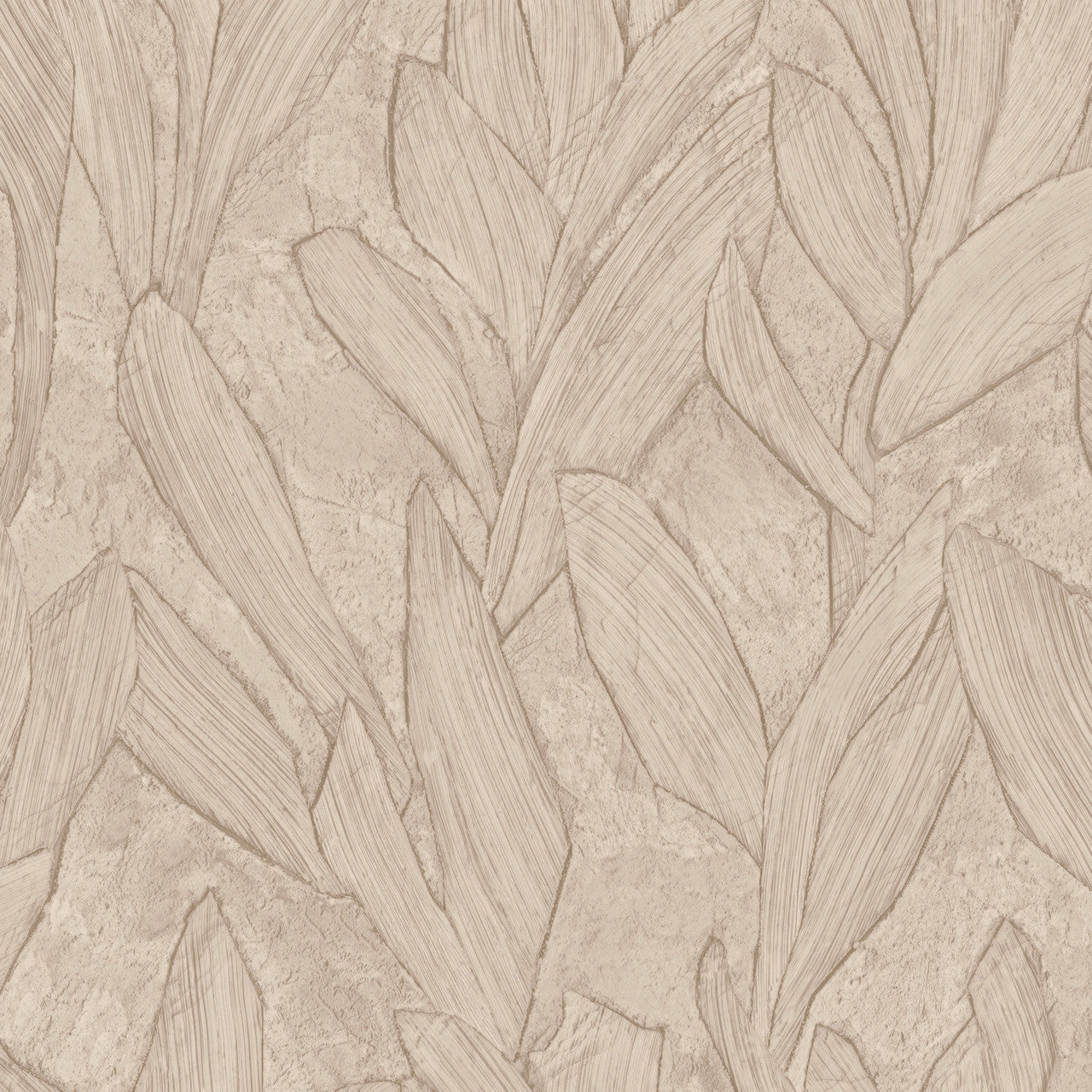 42521 Piante Sculptura Soft Truffle Wallpaper By Arte
