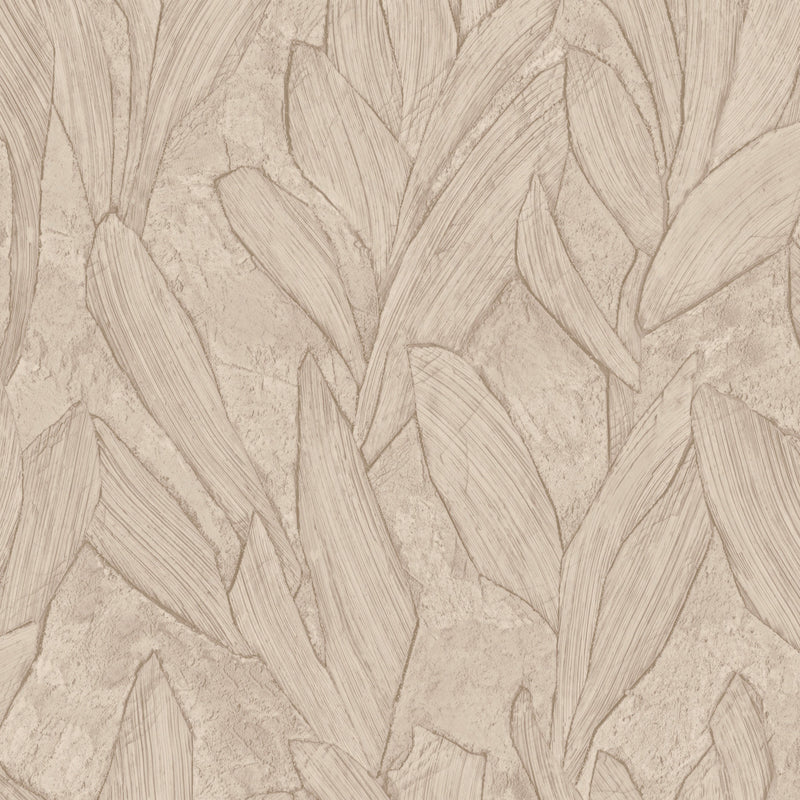 42521 Piante Sculptura Soft Truffle Wallpaper By Arte