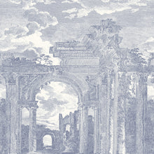 42561 Rovine Sculptura Denim Blue Wallpaper By Arte