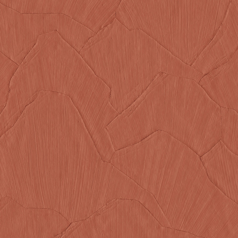 42508 Shards Sculptura Brick Red Wallpaper By Arte