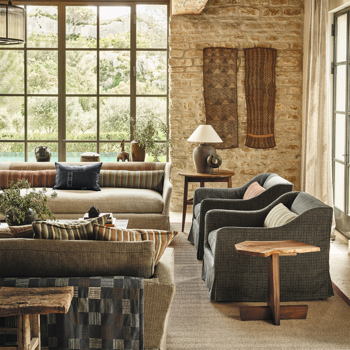 Shaker Homespun Textures Fabric by Mark Alexander