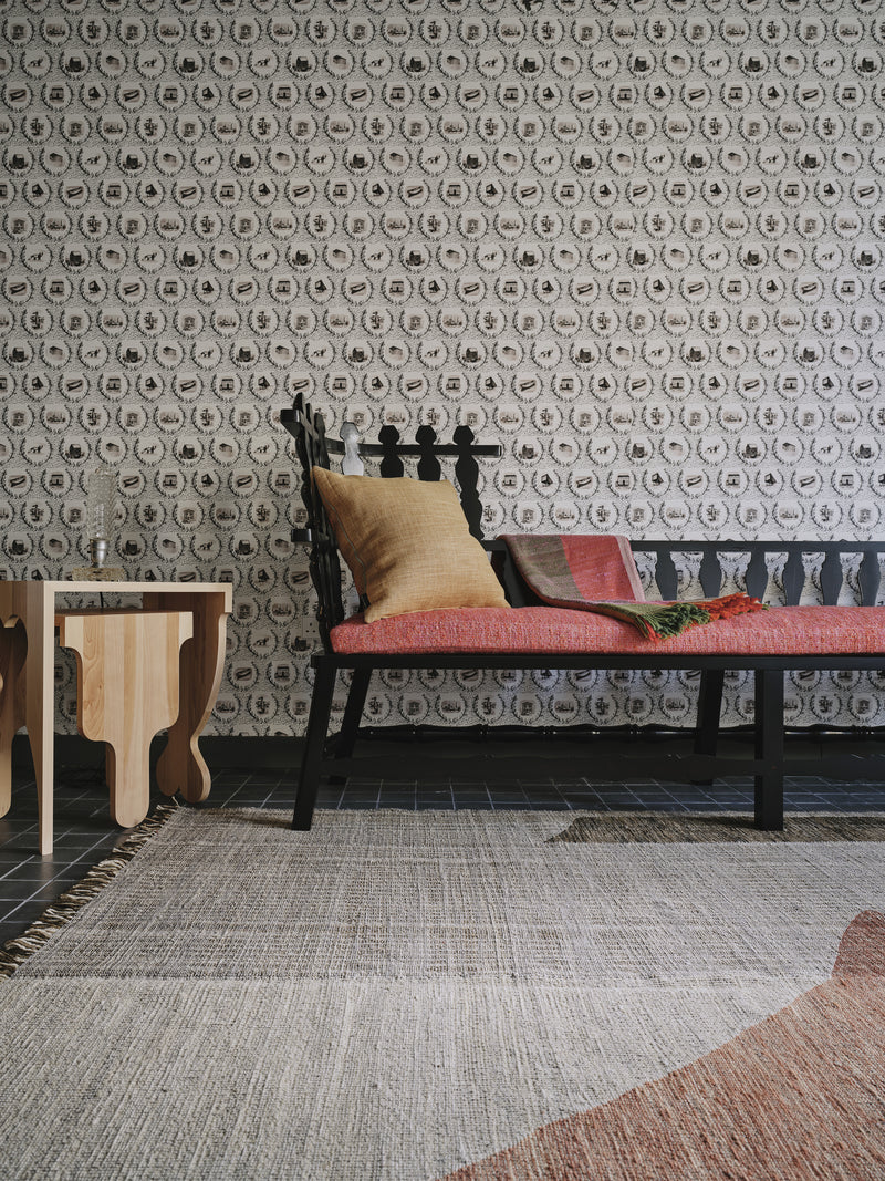 Set the Scene wallpaper by Christopher Farr Cloth in a room setting