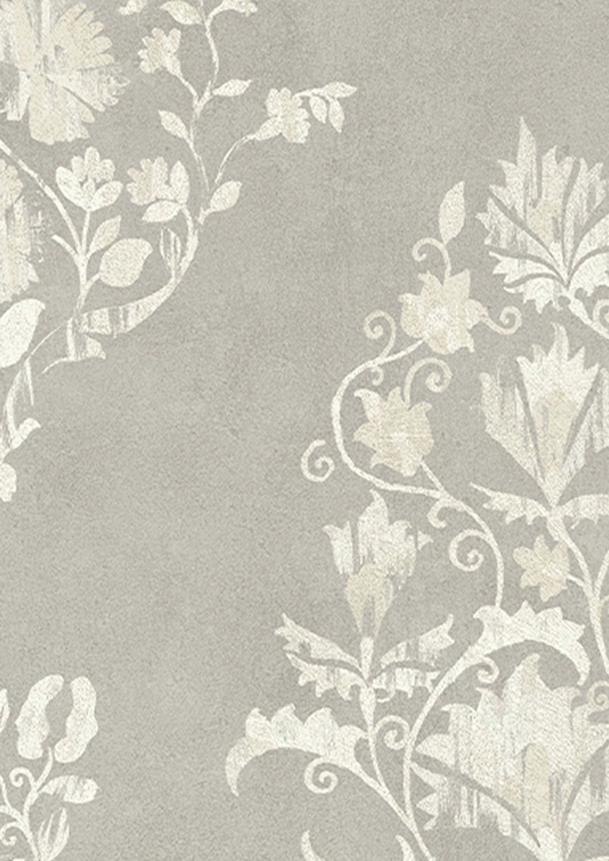 Sicilia Pewter Mediterranea Wallpaper by Lewis & Wood
